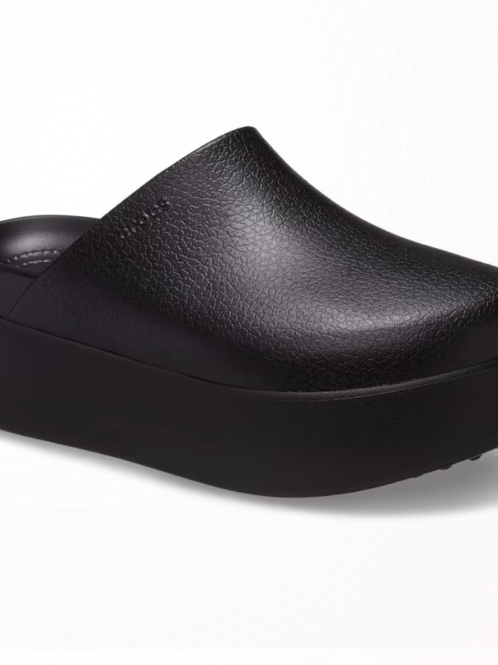 Dylan Platform Clog in Black - Picture 7 of 11
